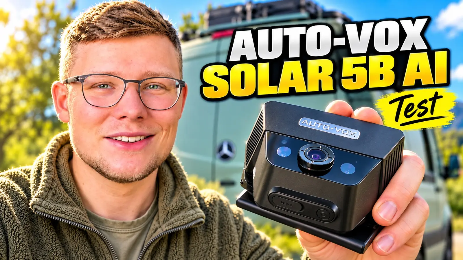 Video ansehen: Rückfahrkamera ohne Kabelziehen? AUTO-VOX Solar 5B AI im Test