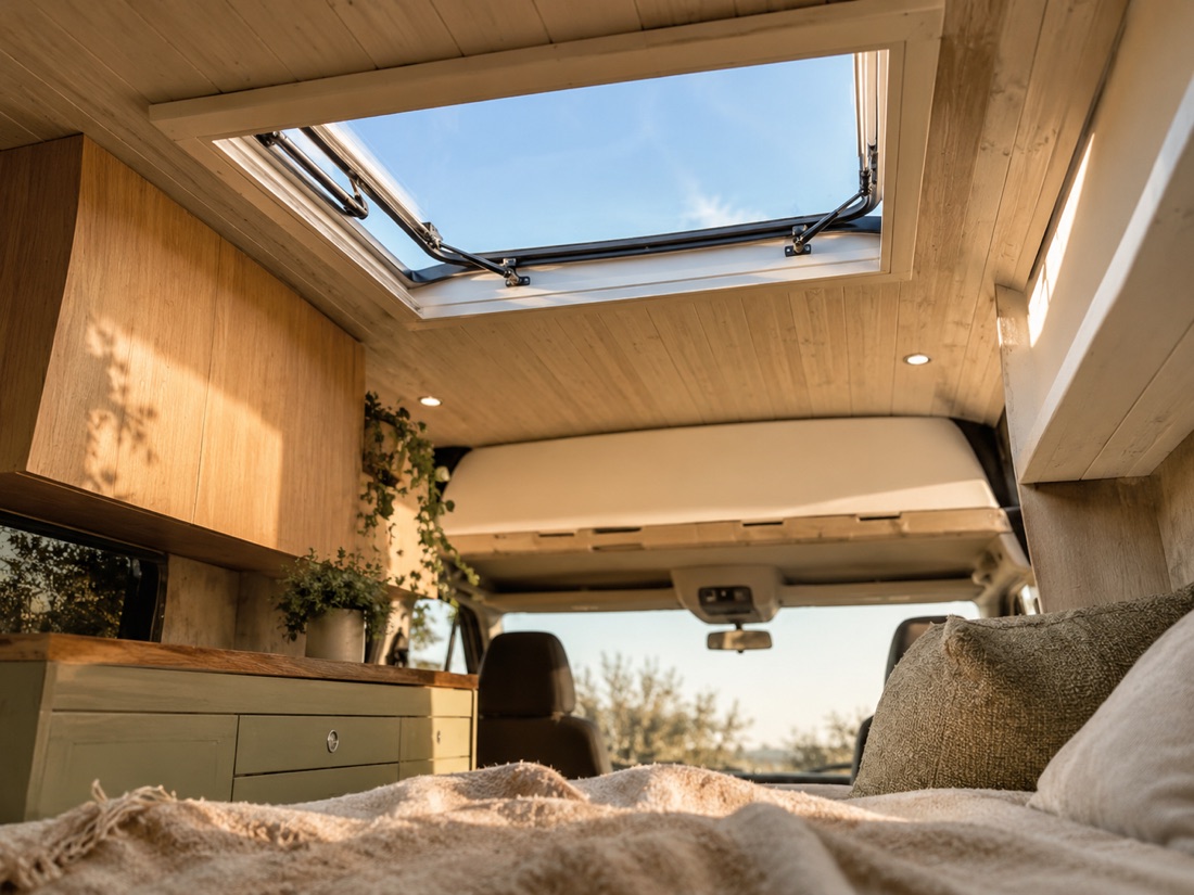 Dachluken im Wohnmobil